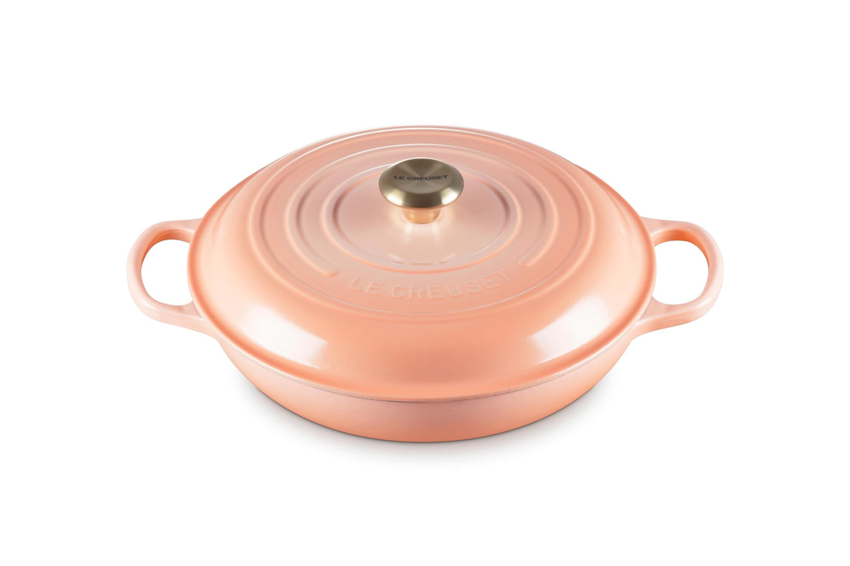 Le Creuset Enameled Cast Iron Signature Braiser, 2.25 qt., Licorice