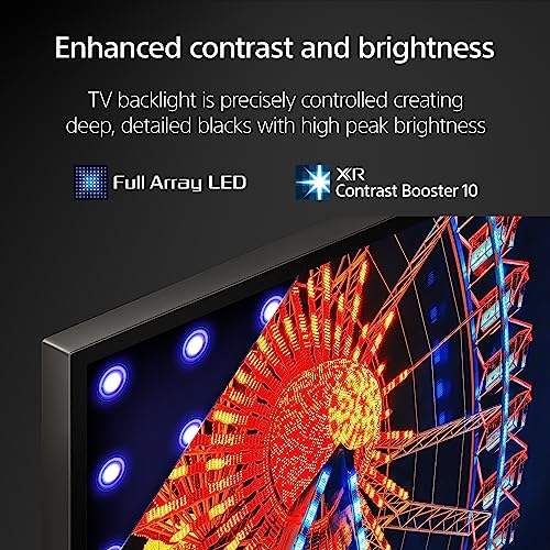 Sony 65 Inch 4K Ultra HD TV X90L Series: BRAVIA XR Full Array LED Smart Google TV with Dolby Vision HDR and Exclusive Features for The