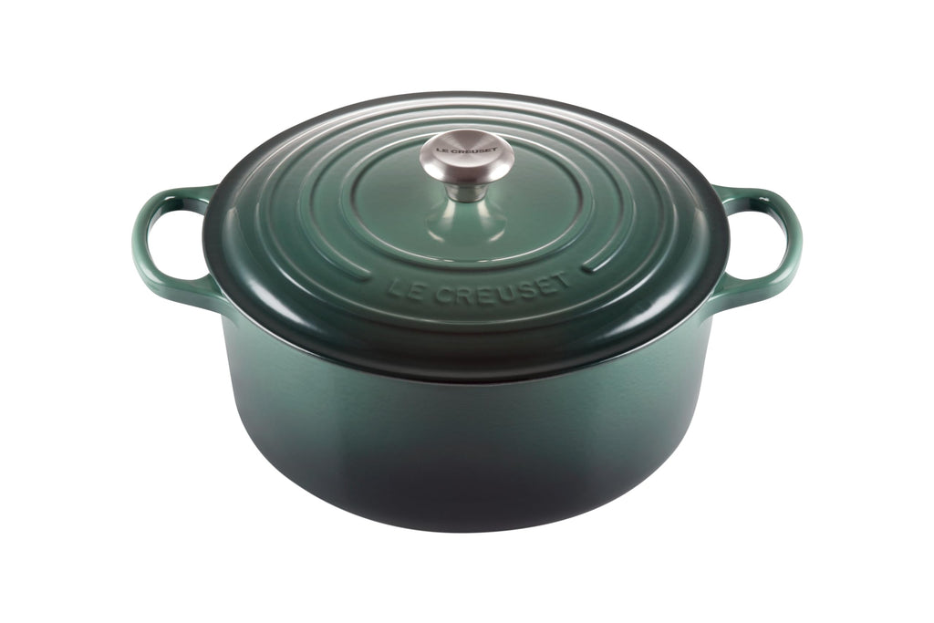 Le Creuset Enameled Cast Iron Signature Round Dutch Oven, 7.25 qt., Licorice