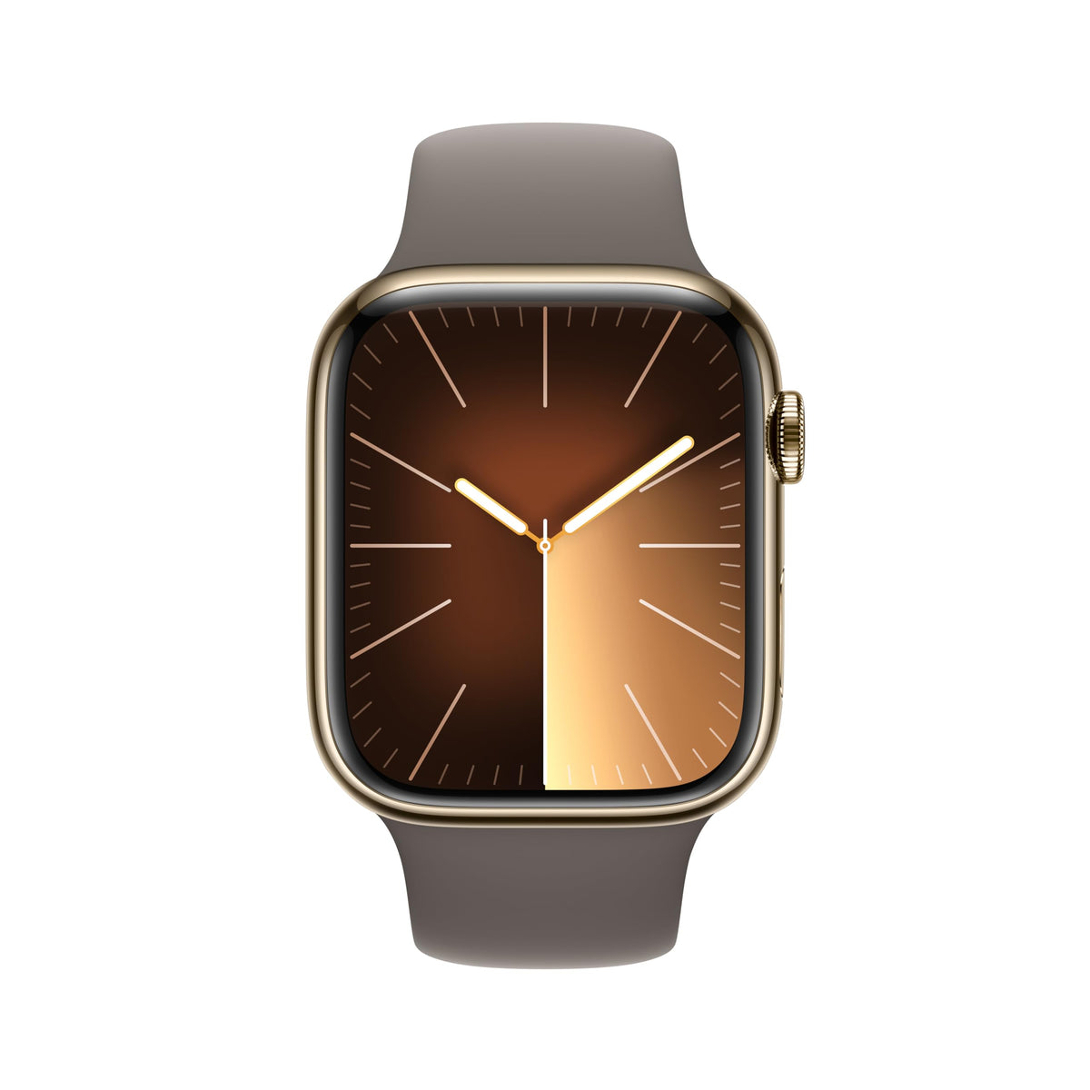 Apple Watch Series 9 [GPS 45mm] Midnight Aluminum Case with Midnight Sport Band M/L (Renewed)