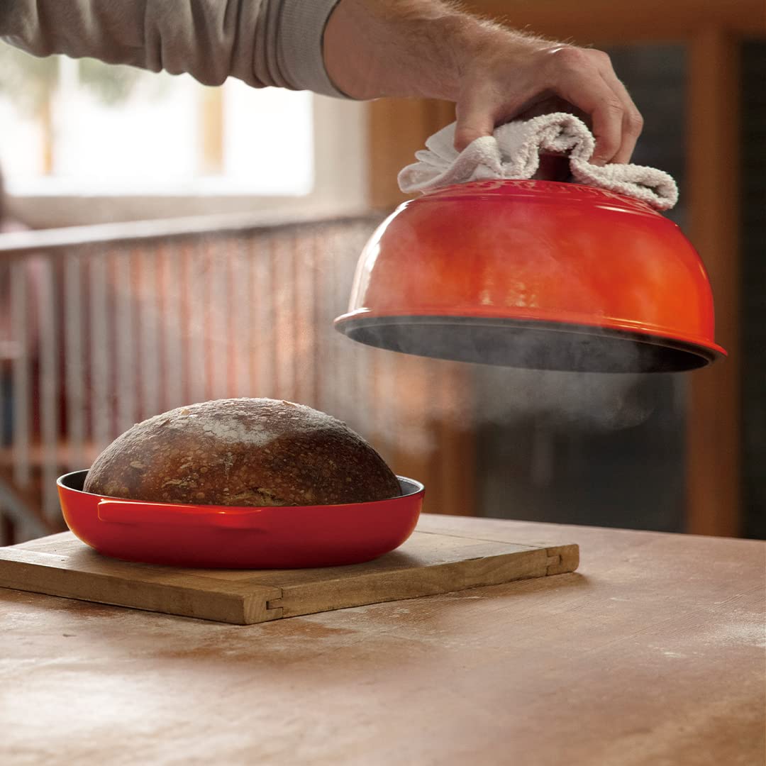 Le Creuset Enameled Cast Iron Bread Oven, Flame