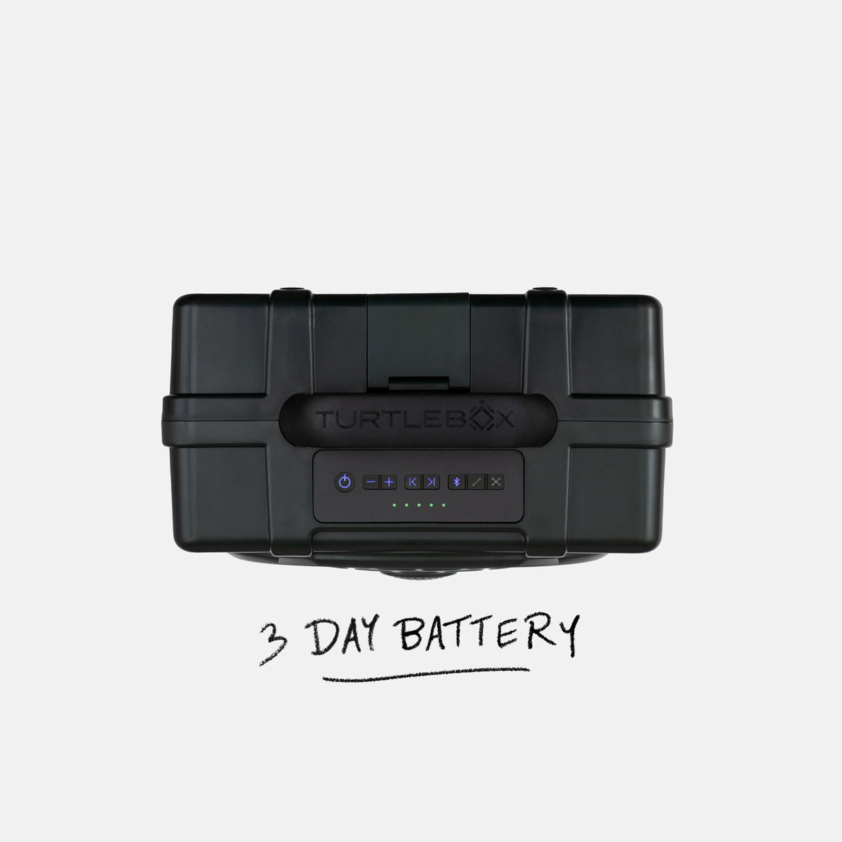 Turtlebox Original Gen 3: Portable Outdoor Bluetooth Speaker C Ultra-Loud (120dB), Waterproof (IP67), Rugged, Impact-Resistant, 3-Day Battery | Party