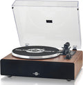 Vinyl Record Player with Speakers,High Fidelity Turntables for Vinyl Records with Magnetic Cartridge AT-3600L,Bluetooth Playback Built-in Phono