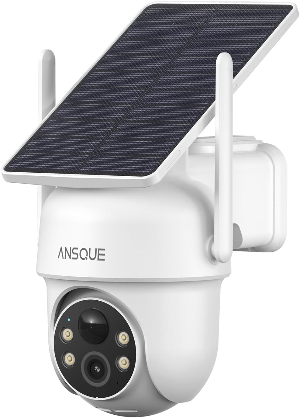 Security Cameras Wireless Outdoor Home System, 4 Camera Kit, No Subscription Fees, Solar Powered, Local Storage, 365-Day Battery Life, 360PTZ