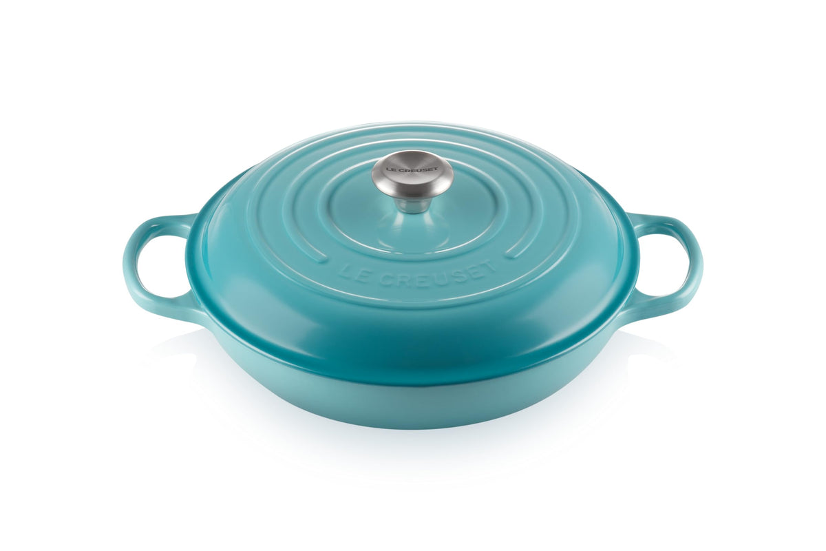 Le Creuset Enameled Cast Iron Signature Braiser, 2.25 qt., Licorice