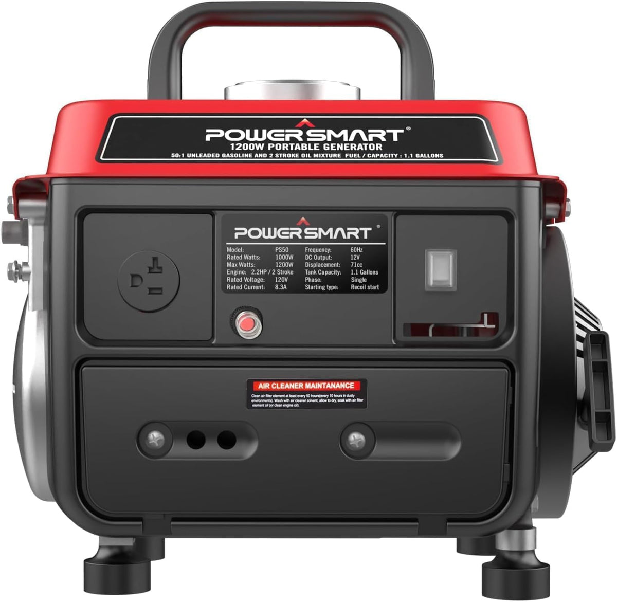 2500-Watt Portable Inverter Generator with Quiet Technology