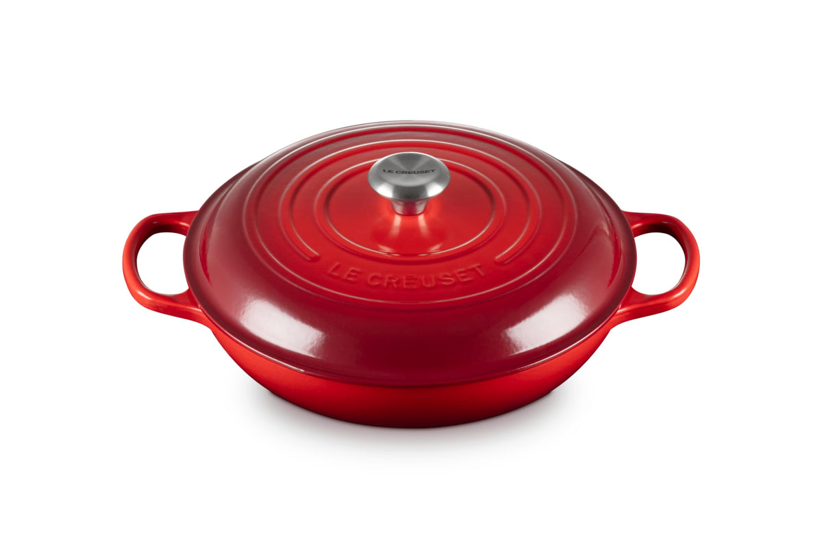 Le Creuset Enameled Cast Iron Signature Braiser, 2.25 qt., Licorice