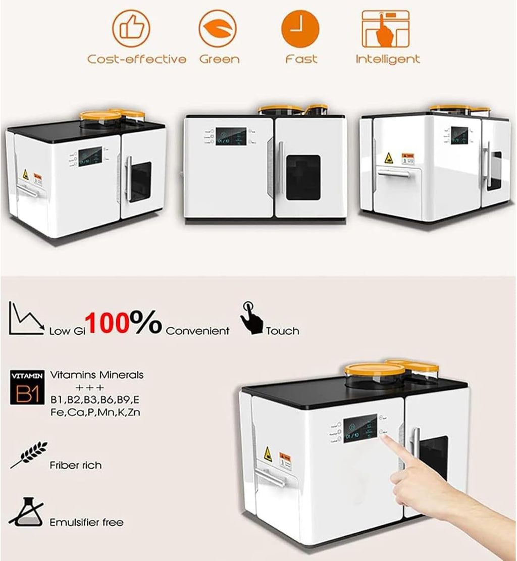 Fully Automatic Roti Maker, Electric Chapati Tortilla Pancake Flatbreads Pita Making Machine, Rotis Naan Maker, One Key to Make 20 Pcs/One Time, for