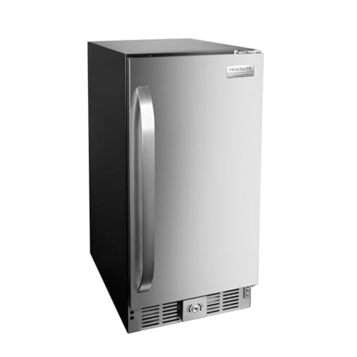 Frigidaire 3 Cu Ft Capacity built in fridge, under counter, frost free, Stainless Steel