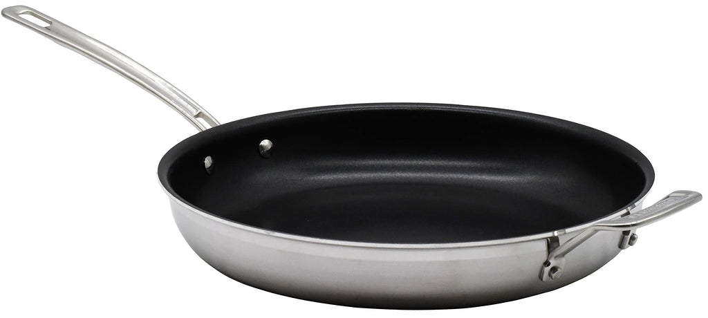 Cuisinart 12-Piece Cookware Set, MultiClad Pro Triple Ply Stainless Steel Cookware Set, Heat Surround Technology, Cool Grip Stick Handles, Oven Safe