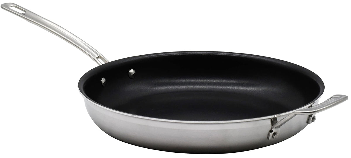 Cuisinart 12-Piece Cookware Set, MultiClad Pro Triple Ply Stainless Steel Cookware Set, Heat Surround Technology, Cool Grip Stick Handles, Oven Safe