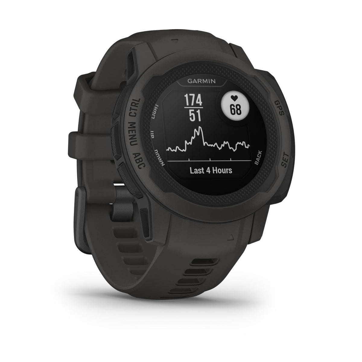 Garmin Instinct 2 Solar, Smaller-Sized Rugged Outdoor Watch with GPS, with Solar Charging Capabilities, Built for All Elements, Multi-GNSS Support