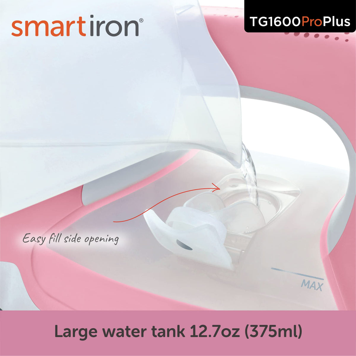 oliso TG1600 ProPlus Smart Iron with Auto-Lift C 1800 Watt Steam Iron for Clothes, Sewing, Quilting & Crafting C Diamond Ceramic-Flow Soleplate