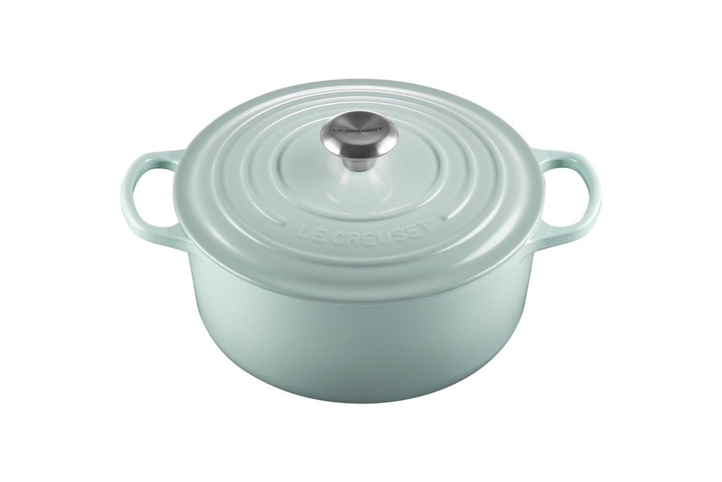 Le Creuset Enameled Cast Iron Signature Round Dutch Oven, 7.25 qt., Licorice