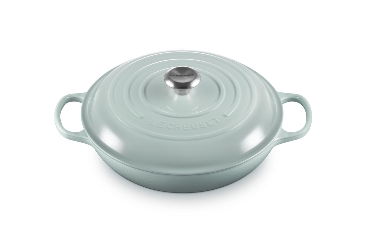Le Creuset Enameled Cast Iron Signature Braiser, 2.25 qt., Licorice
