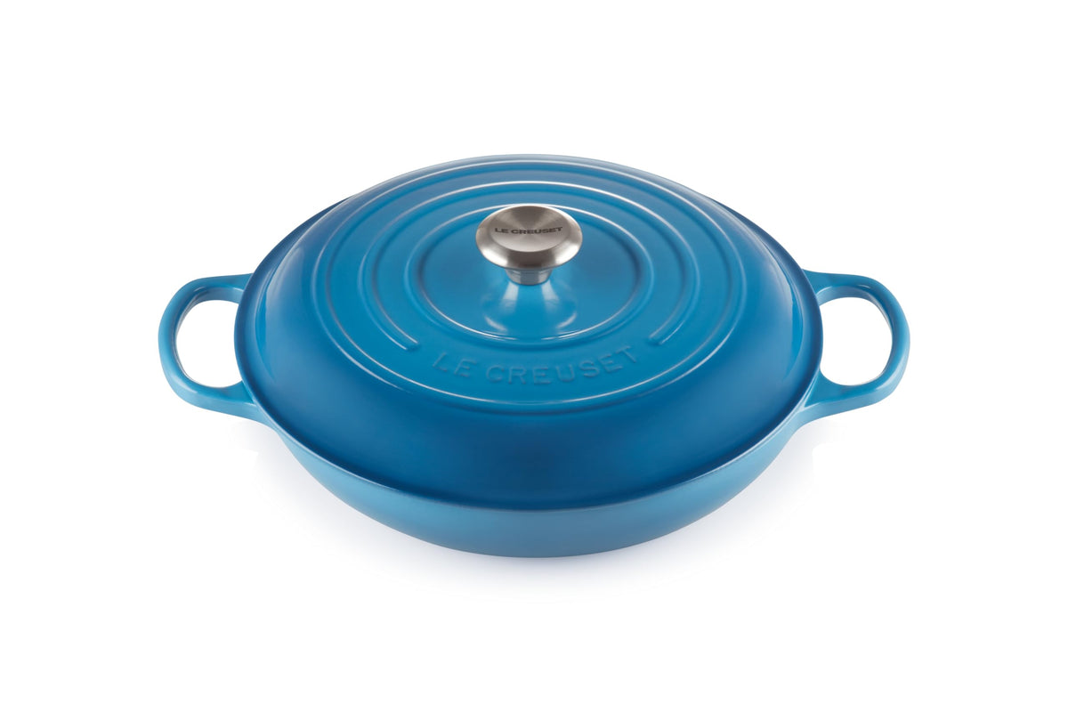 Le Creuset Enameled Cast Iron Signature Braiser, 2.25 qt., Licorice