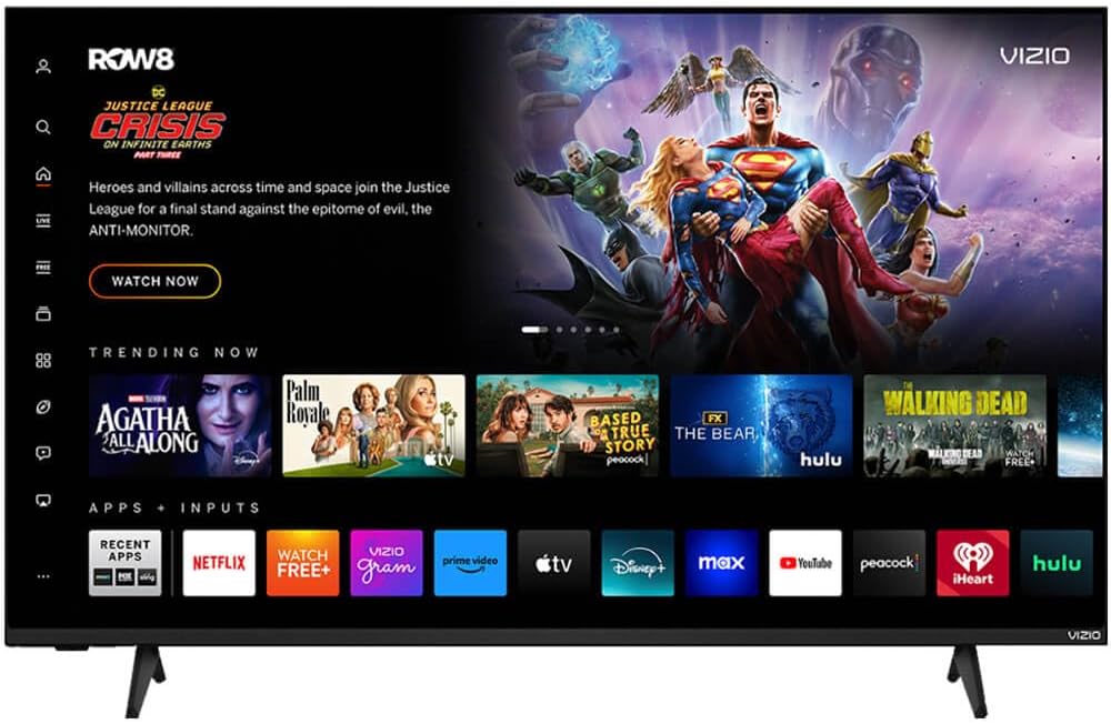 VIZIO 50 Inch V Series Class 4K UHD LED Smart TV Bluetooth Compatible with Dolby Vision HDR/HDR10+, DTS Virtual X, WiFi 6 Dual-Band and VRR (V4K50M