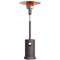 EAST OAK 48,000 BTU Pyramid Patio Heater, Quartz Glass Tube Propane Outdoor Heater with Wheels, Triple Safety Protection, 2025 Upgrade for Home