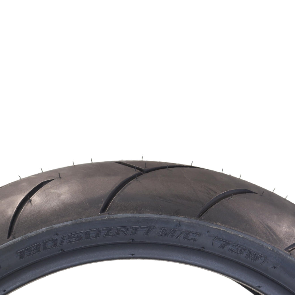 FULL BORE M1 Front Rear Motorcycle Tire Set 120/70ZR17 180/55ZR17 2 Pack