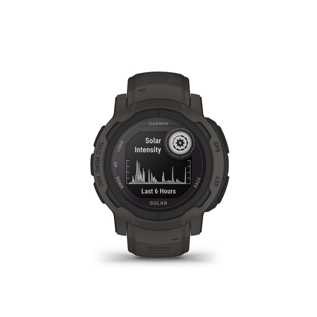 Garmin Instinct 2 Solar, Smaller-Sized Rugged Outdoor Watch with GPS, with Solar Charging Capabilities, Built for All Elements, Multi-GNSS Support