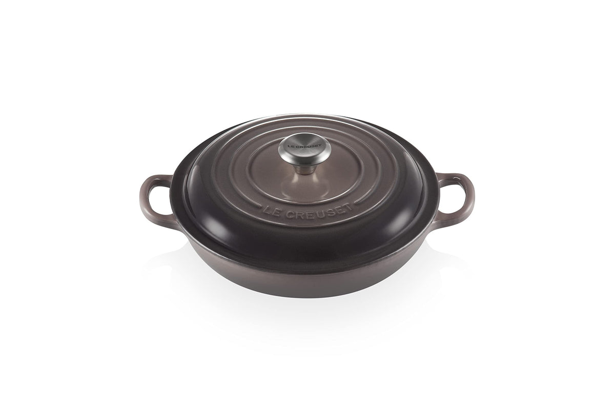 Le Creuset Enameled Cast Iron Signature Braiser, 2.25 qt., Licorice
