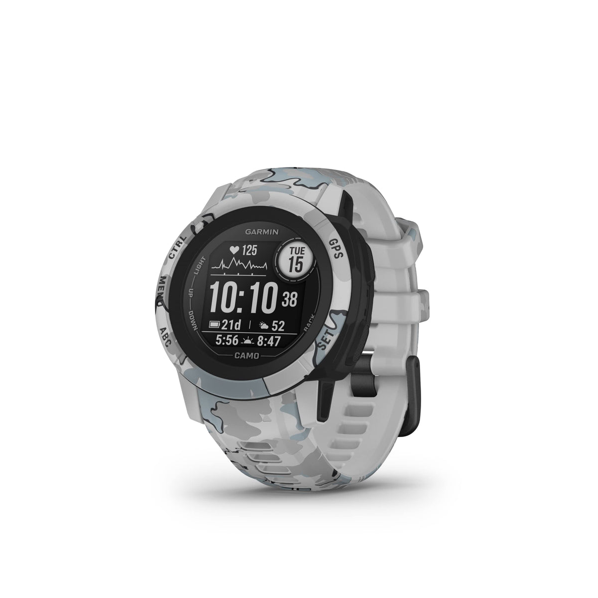 Garmin Instinct 2 Solar, Smaller-Sized Rugged Outdoor Watch with GPS, with Solar Charging Capabilities, Built for All Elements, Multi-GNSS Support