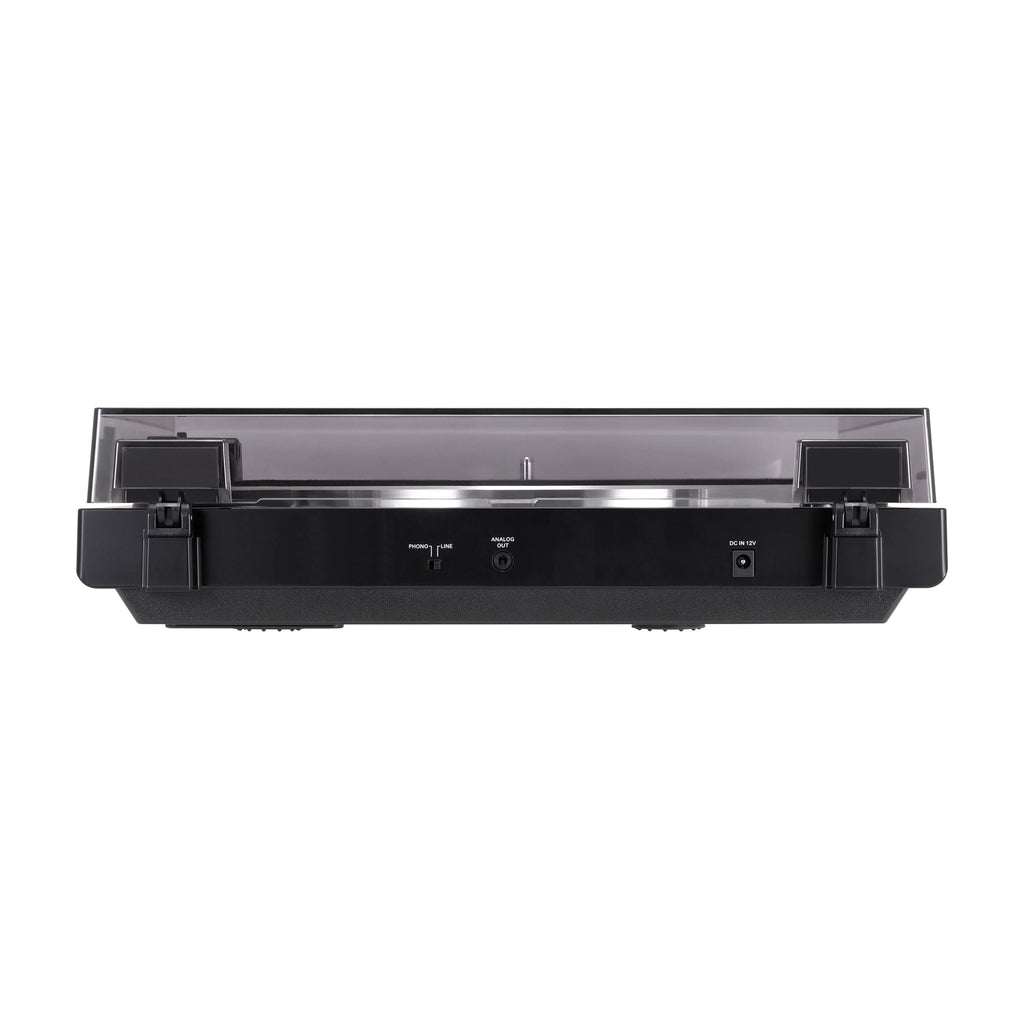 Audio-Technica AT-LP60X-BK Fully Automatic Belt-Drive Stereo Turntable, Black, Hi-Fi, 2 Speed, Dust Cover, Anti-Resonance, Die-Cast Aluminum Platter