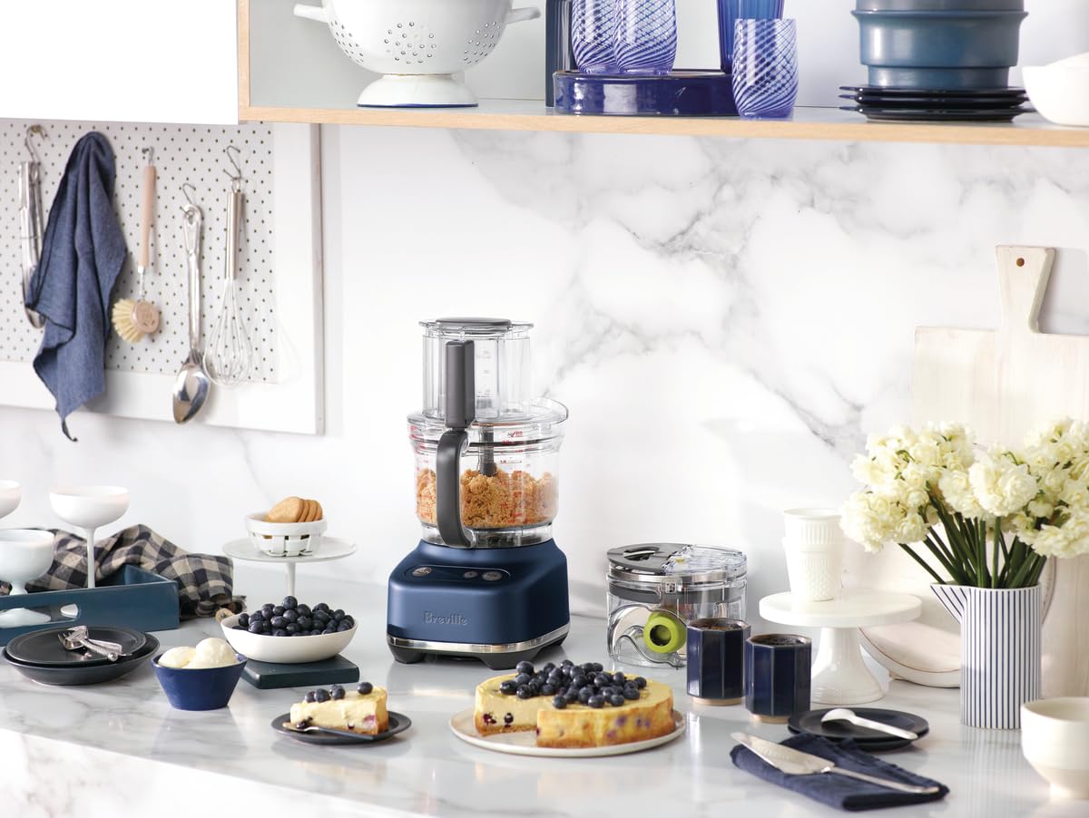 Breville BFP638 Paradice 9 Cup Food Processor and Dicer, Small, Black Truffle