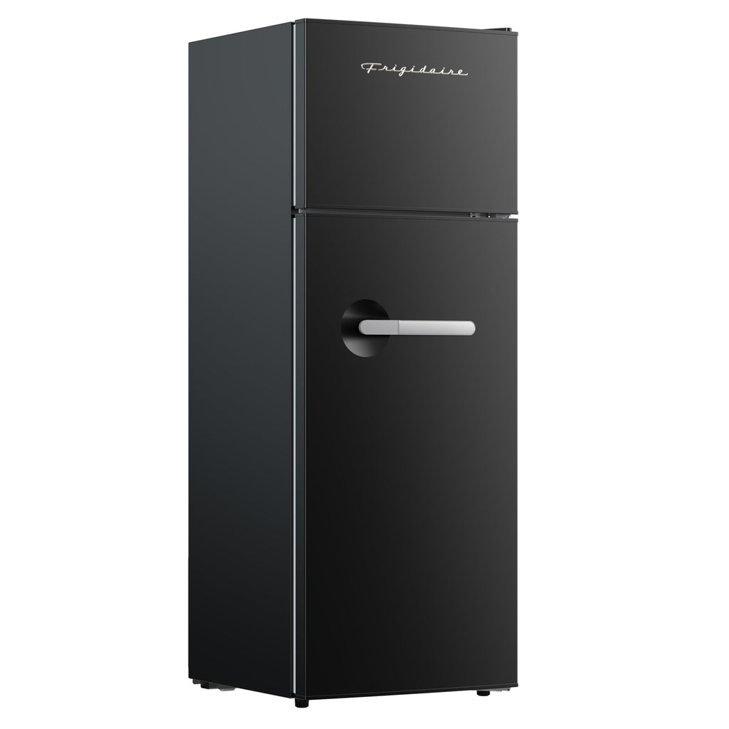 Frigidaire Retro Apartment Size Refrigerator with Top Freezer - 2 Door Fridge with 7.5 Cu Ft of Storage Capacity, Adjustable Spill-Proof Shelves