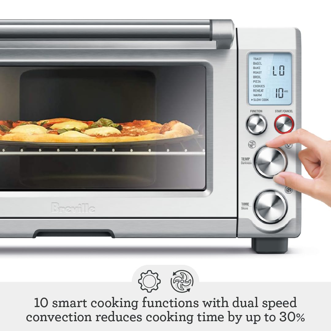 Breville BOV845BSS Smart Oven Pro Countertop Oven, Brushed Stainless Steel