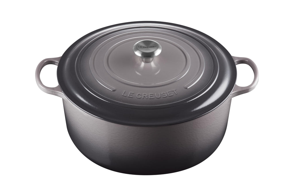 Le Creuset Enameled Cast Iron Signature Round Dutch Oven, 7.25 qt., Caribbean