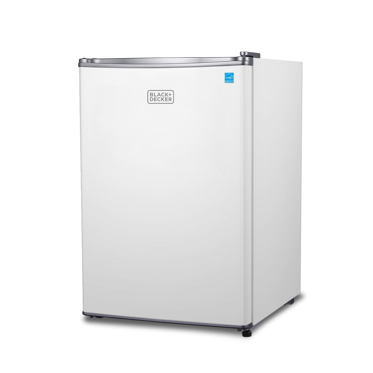BLACK+DECKER 1.7 Cu. Ft. Compact Refrigerator, ENERGY STAR Certified, Single Door Mini Fridge with Chiller Compartment, Personal Fridge for Home or