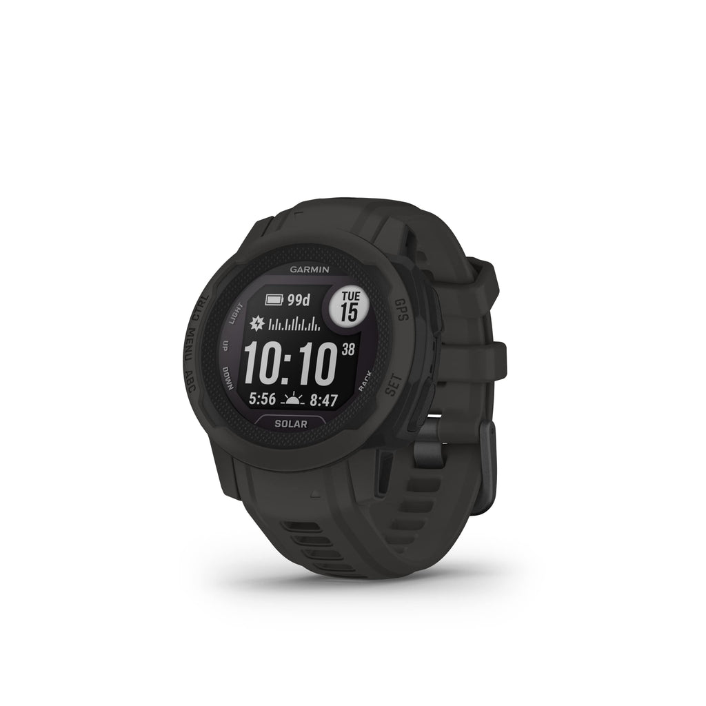 Garmin Instinct 2 Solar, Smaller-Sized Rugged Outdoor Watch with GPS, with Solar Charging Capabilities, Built for All Elements, Multi-GNSS Support