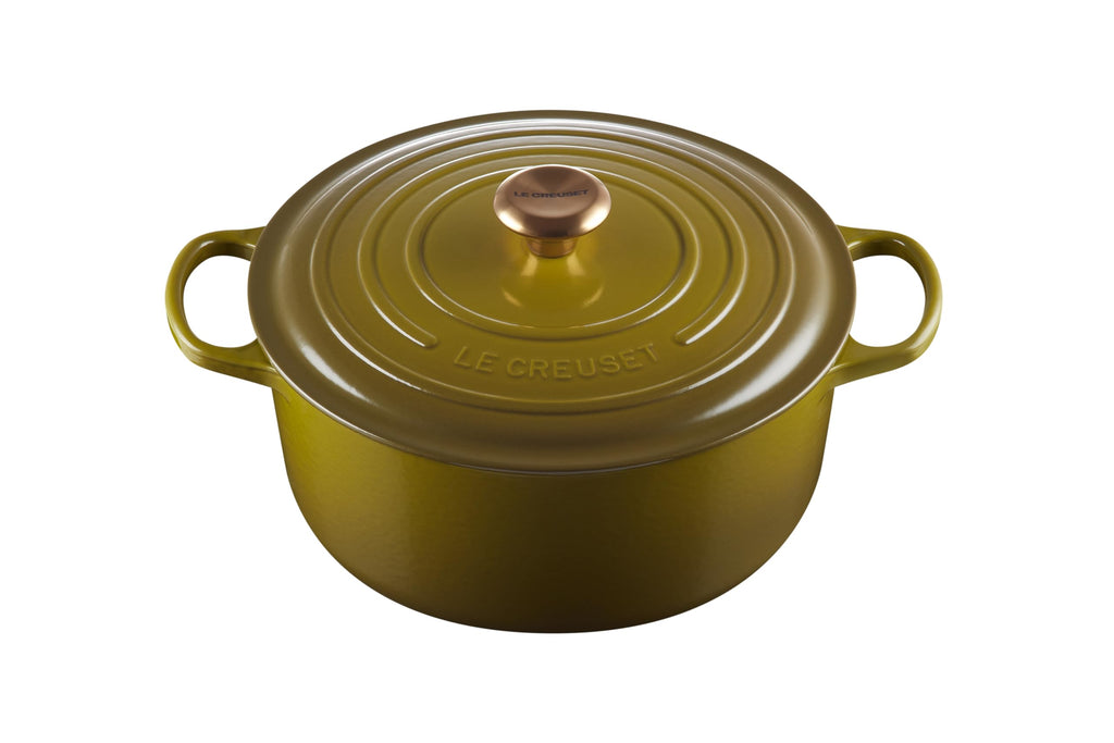 Le Creuset Enameled Cast Iron Signature Round Dutch Oven, 7.25 qt., Caribbean