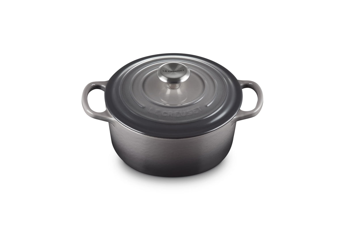 Le Creuset Enameled Cast Iron Signature Round Dutch Oven, 7.25 qt., Licorice