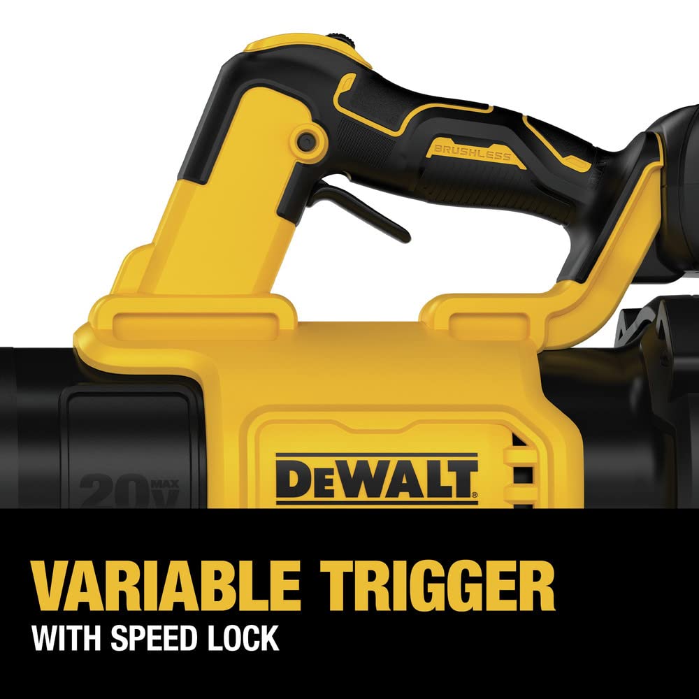 DEWALT 20V MAX* XR Leaf Blower, 125-MPH, 450-CFM (DCBL722P1)