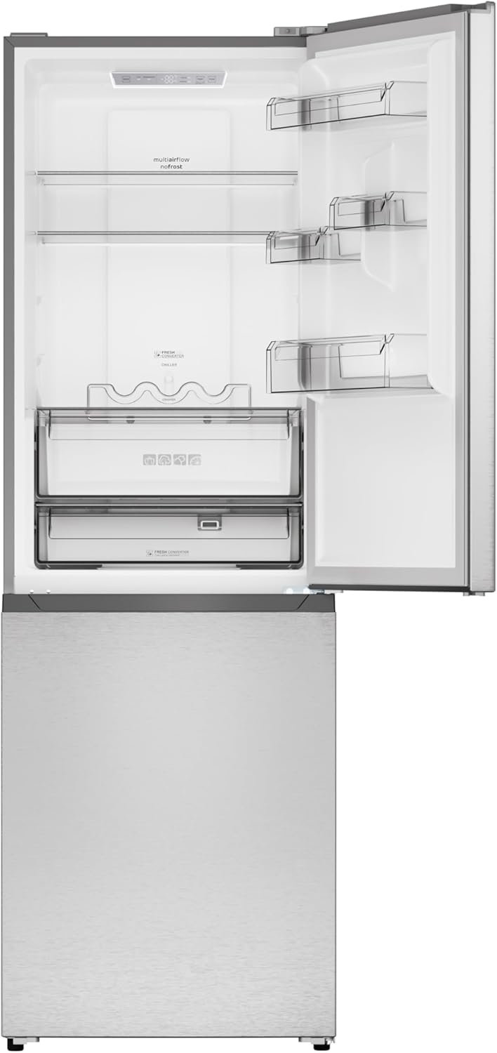 Sharp SJB1255GS Bottom-Freezer Counter-Depth Refrigerator, 24 Inch, 11.5 Cubic Foot, Garage Ready