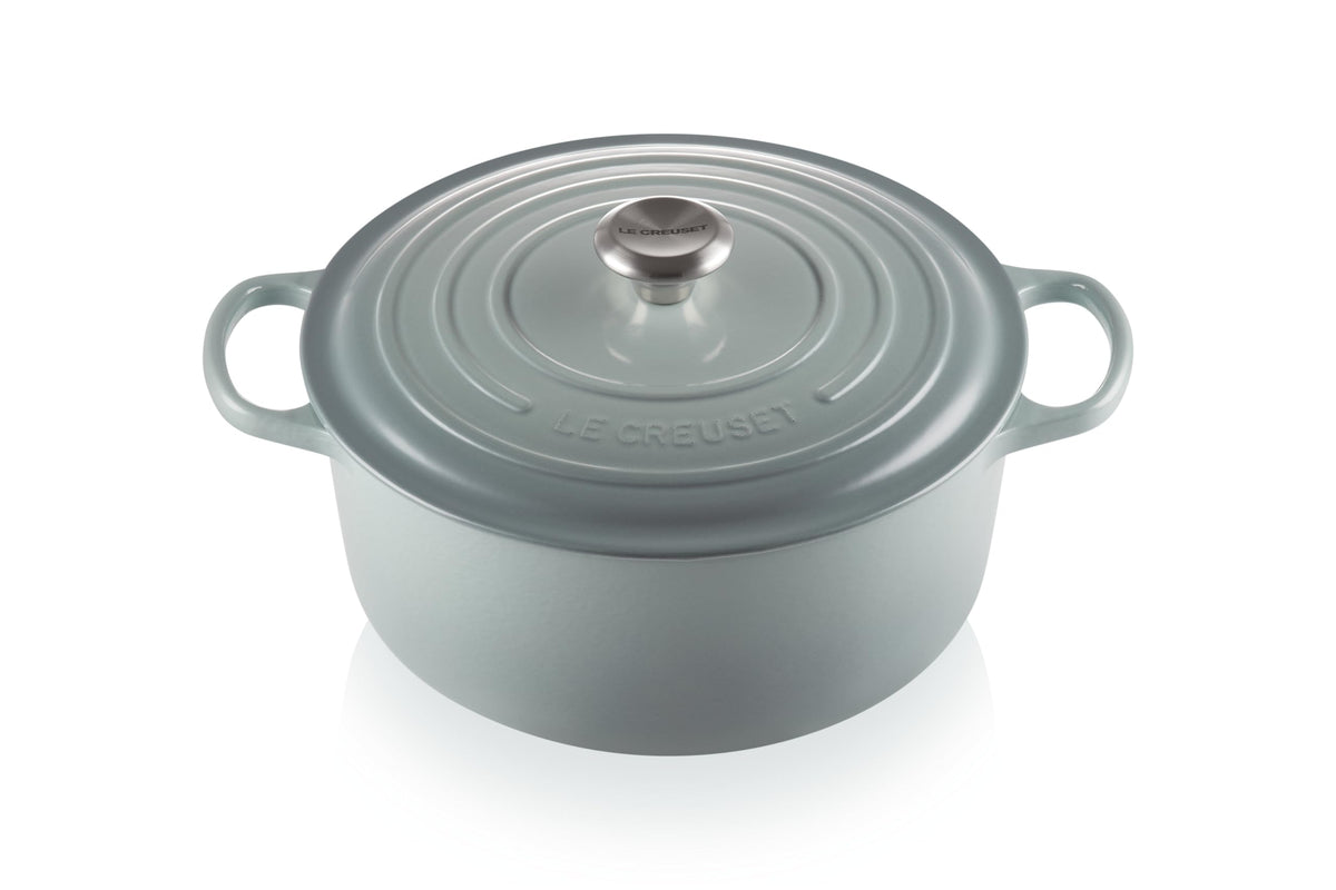 Le Creuset Enameled Cast Iron Signature Round Dutch Oven, 7.25 qt., Licorice