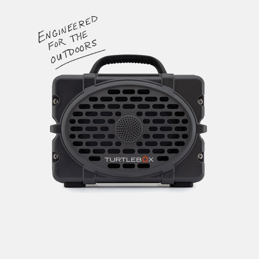 Turtlebox Original Gen 3: Portable Outdoor Bluetooth Speaker C Ultra-Loud (120dB), Waterproof (IP67), Rugged, Impact-Resistant, 3-Day Battery | Party
