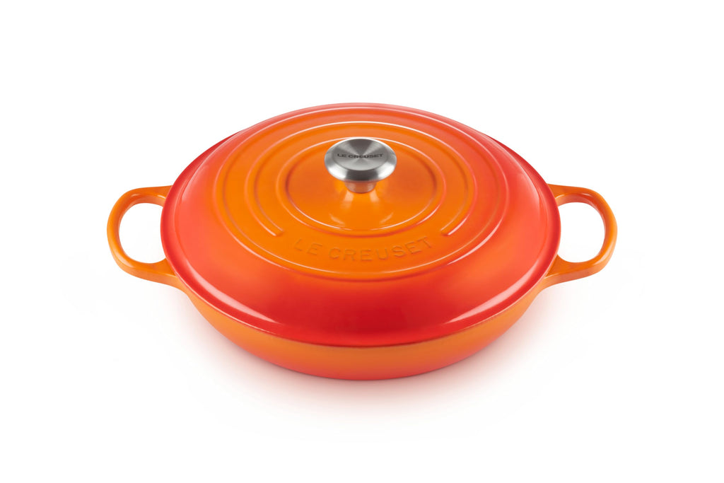 Le Creuset Enameled Cast Iron Signature Braiser, 2.25 qt., Licorice