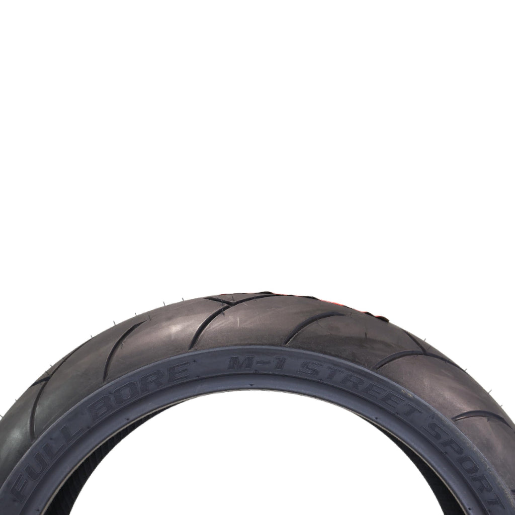 FULL BORE M1 Front Rear Motorcycle Tire Set 120/70ZR17 180/55ZR17 2 Pack