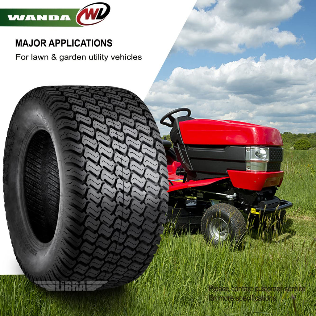 WANDA Set 2 23x10.5-12 Lawn Mower Cart Turf Tires P332 /4 ply - 13049