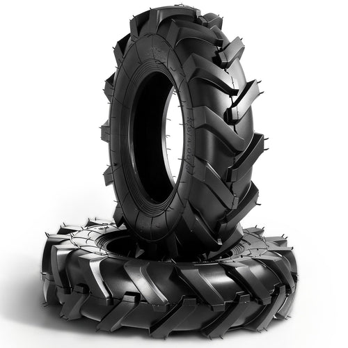 18x8.50-8 Lawn & Garden Mower Tires, Set of 2,4 Ply Tubeless