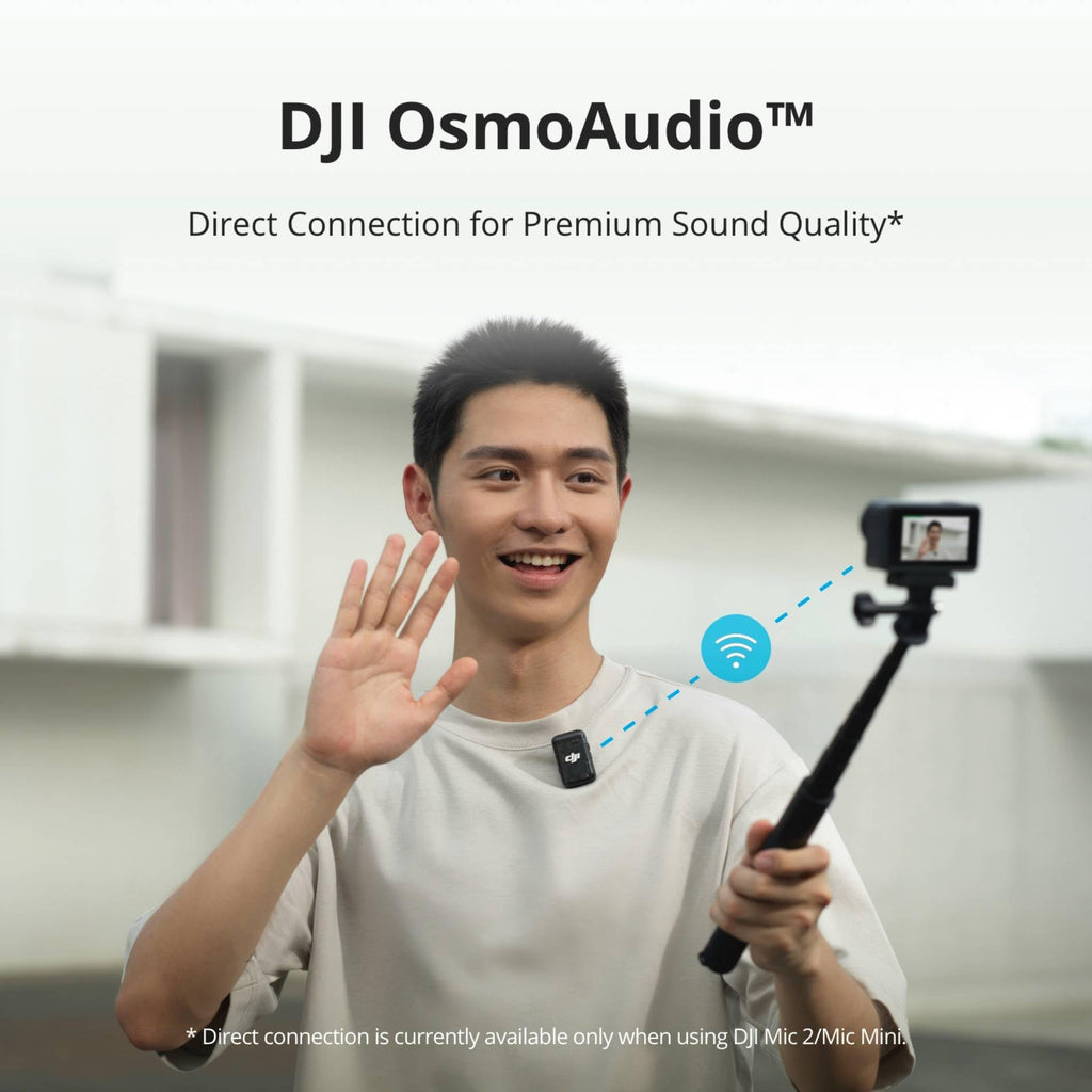 DJI Osmo Action 4 Essential Combo, 4K/120fps Waterproof Action Camera with a 1/1.3-Inch Sensor, Stunning Low-Light Imaging,10-bit & D-Log M Color