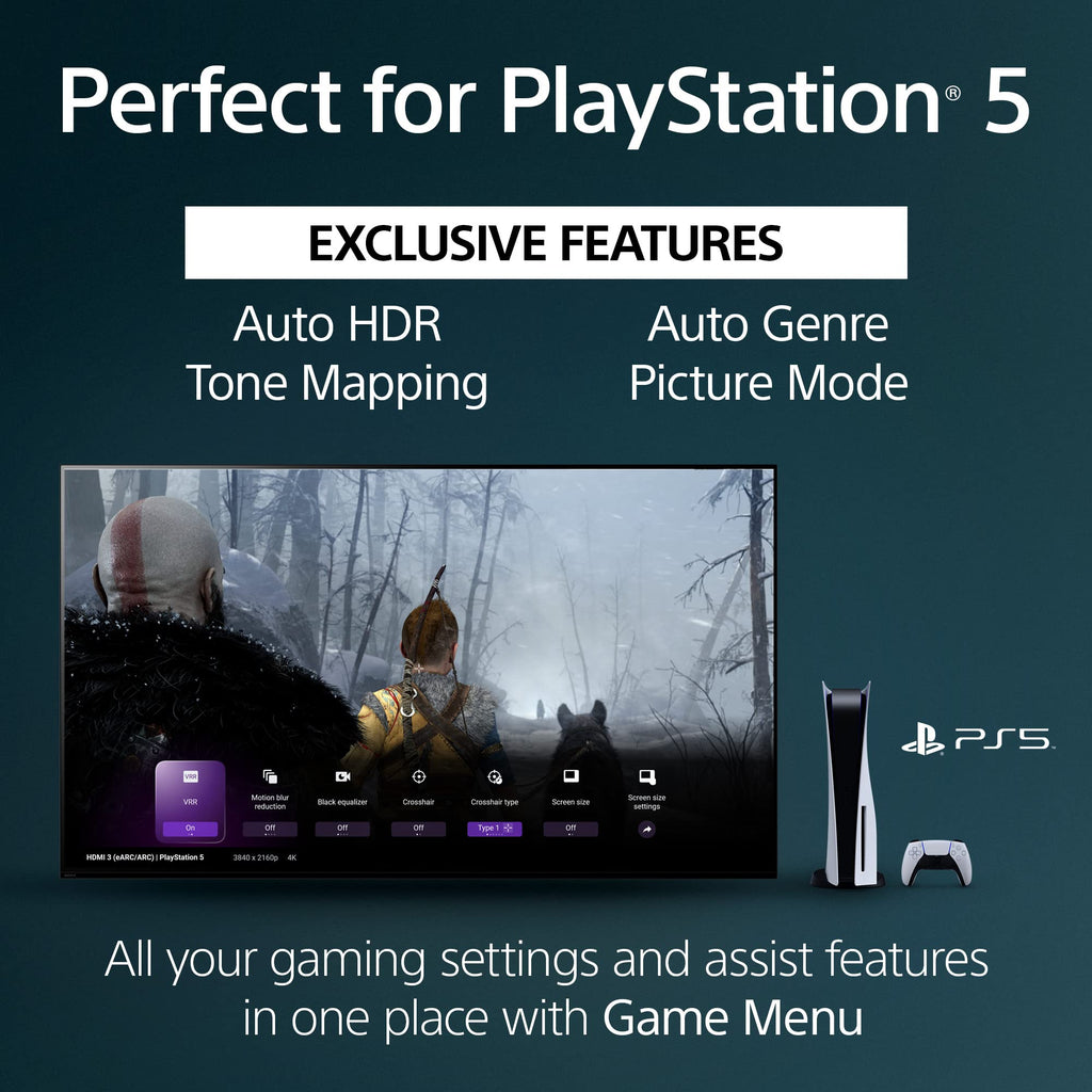 Sony 65 Inch 4K Ultra HD TV X90L Series: BRAVIA XR Full Array LED Smart Google TV with Dolby Vision HDR and Exclusive Features for The
