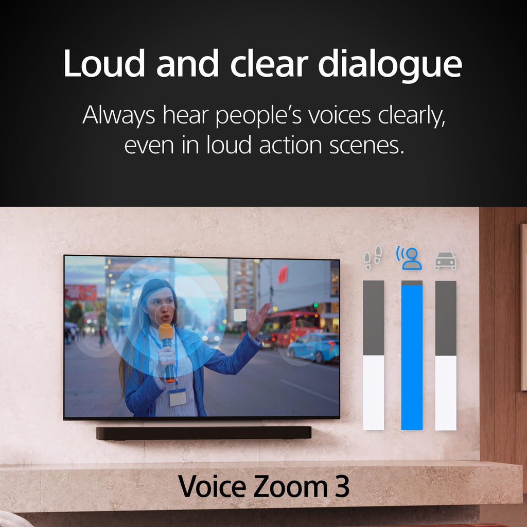 Sony BRAVIA 5 65 Inch TV, Mini LED, 4K Smart Google TV, XR Processor with AI Technology,120hz Television with Dolby Vision/Atmos, Exclusive Features