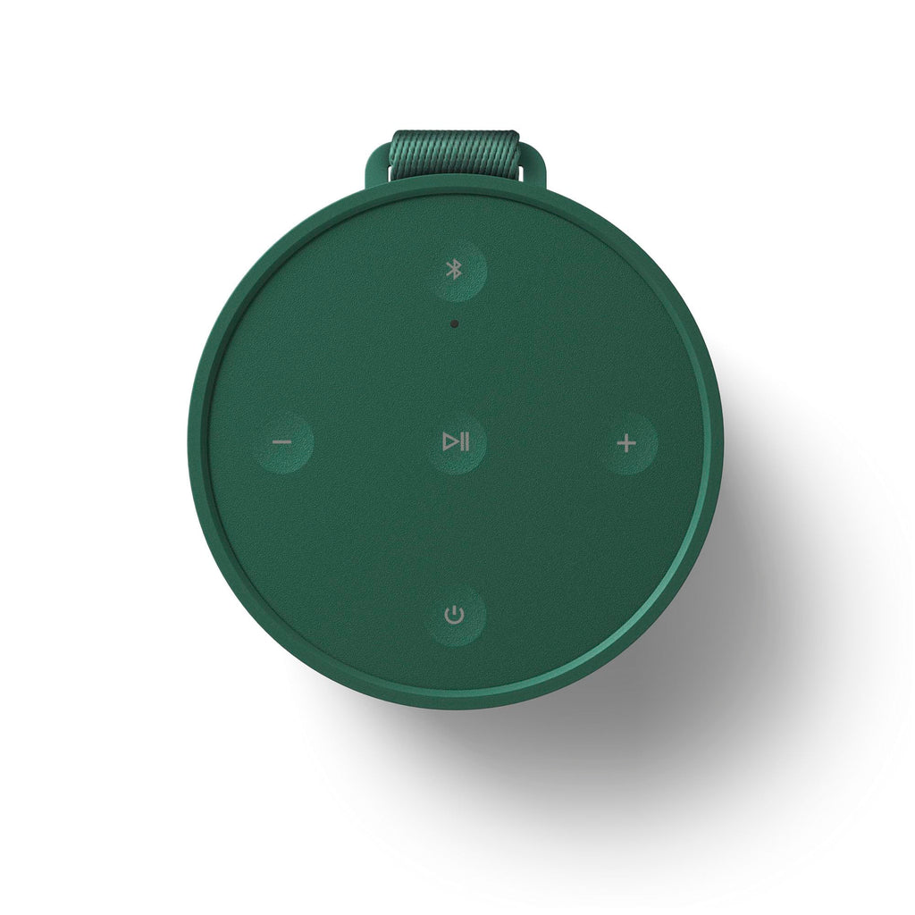 Bang & Olufsen Beosound Explore - Wireless Portable Outdoor Bluetooth Speaker, IP 67 Dustproof and Waterproof, Green