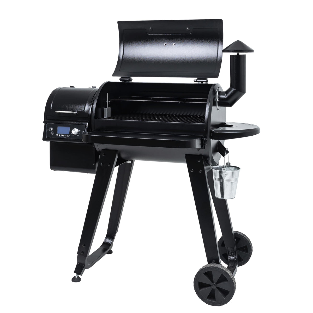 Z GRILLS ZPG-450A2 Wood Pellet Grill & Smoker, PID V3.0 Controller, 459 Sq in Cook Area, Foldable Shelf, Meat Probe, Rain Cover, 8 in 1 BBQ Grill