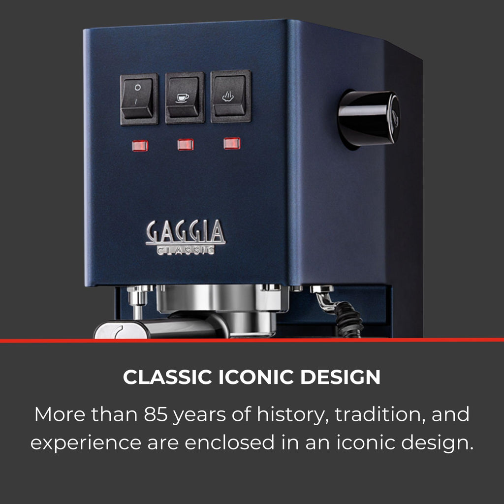 Gaggia RI9380/46 E24 Espresso Machine, Brushed Stainless Steel