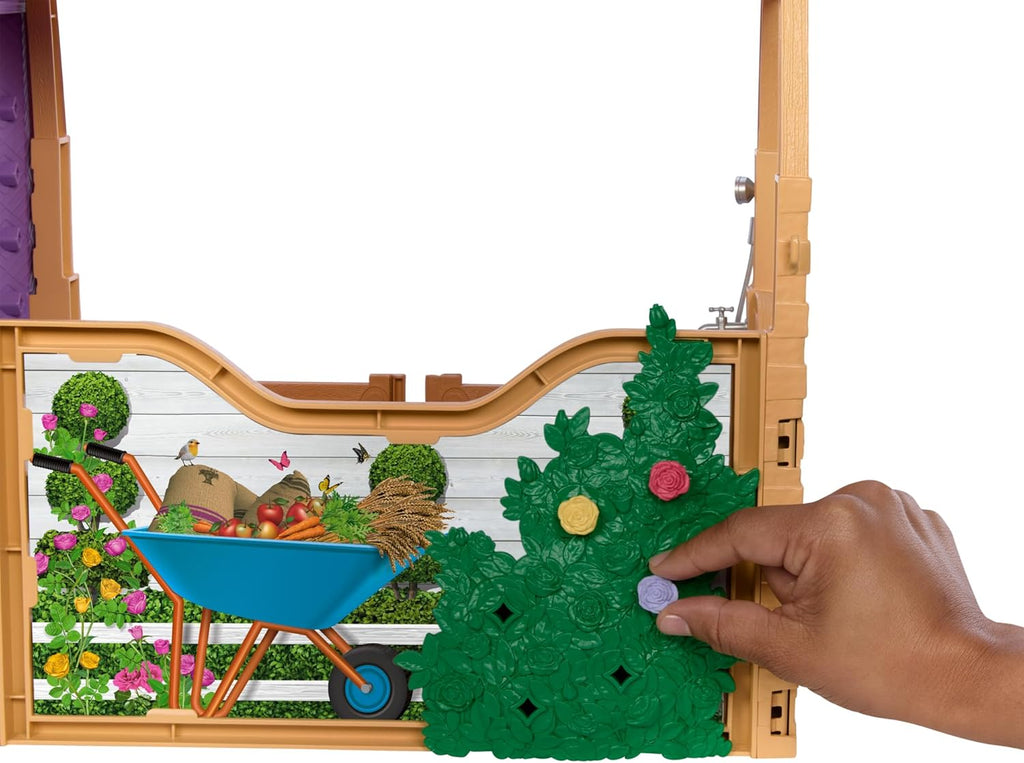 Barbie - Playset Stable Doll and Horse - 6 Play Areas & 25 Accessories Included - Inspired by Netflix Barbie Mysteries: The Great Horse Chase Kids